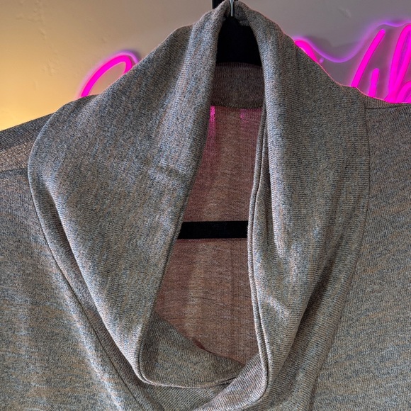 Elegant Cowl Neck Sweater - Tan NWOT - Picture 3 of 4